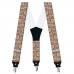 Bretele barbati personalizate, motive traditionale, floral abstract